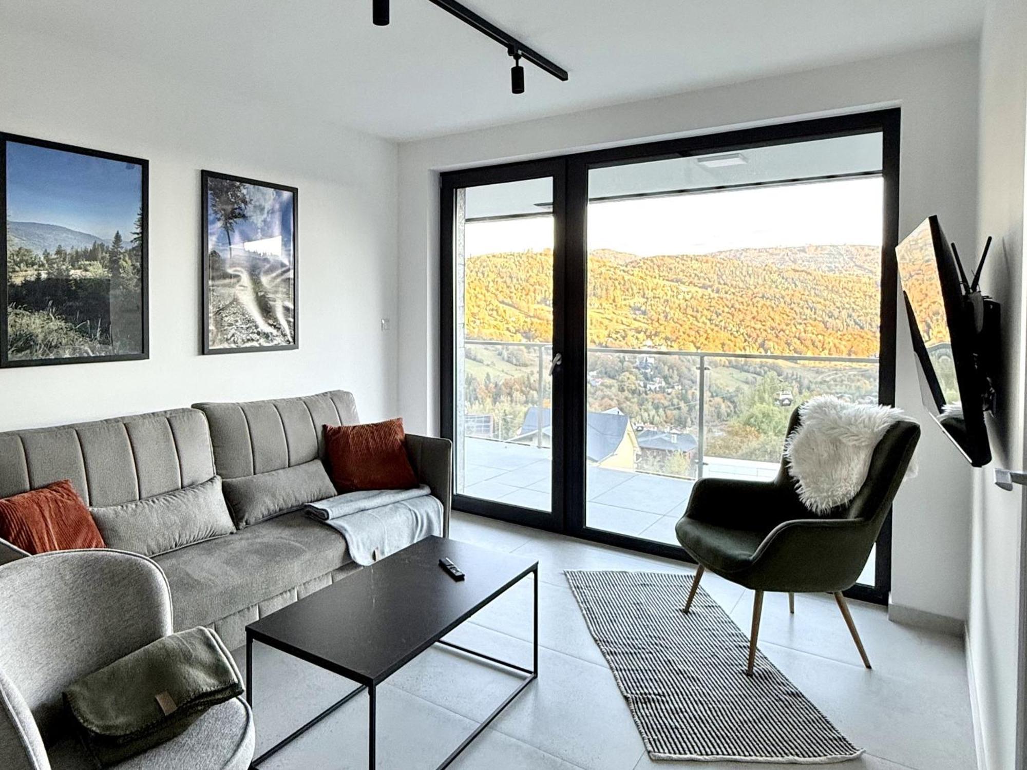 Owysoko - Apartamenty Z Widokiem 200 M Od Tras Szczyrk Mountain Resort ภายนอก รูปภาพ