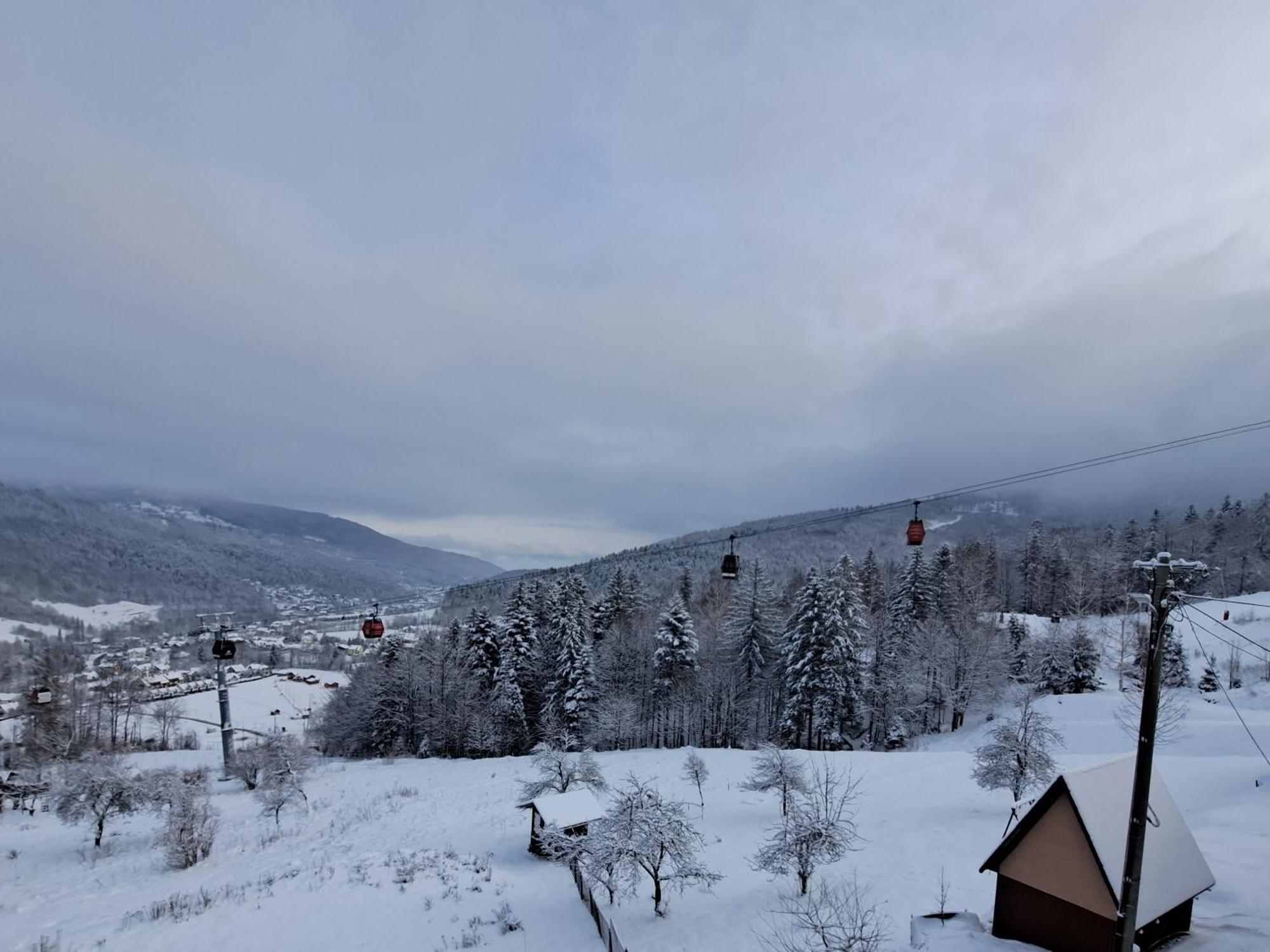 Owysoko - Apartamenty Z Widokiem 200 M Od Tras Szczyrk Mountain Resort ภายนอก รูปภาพ