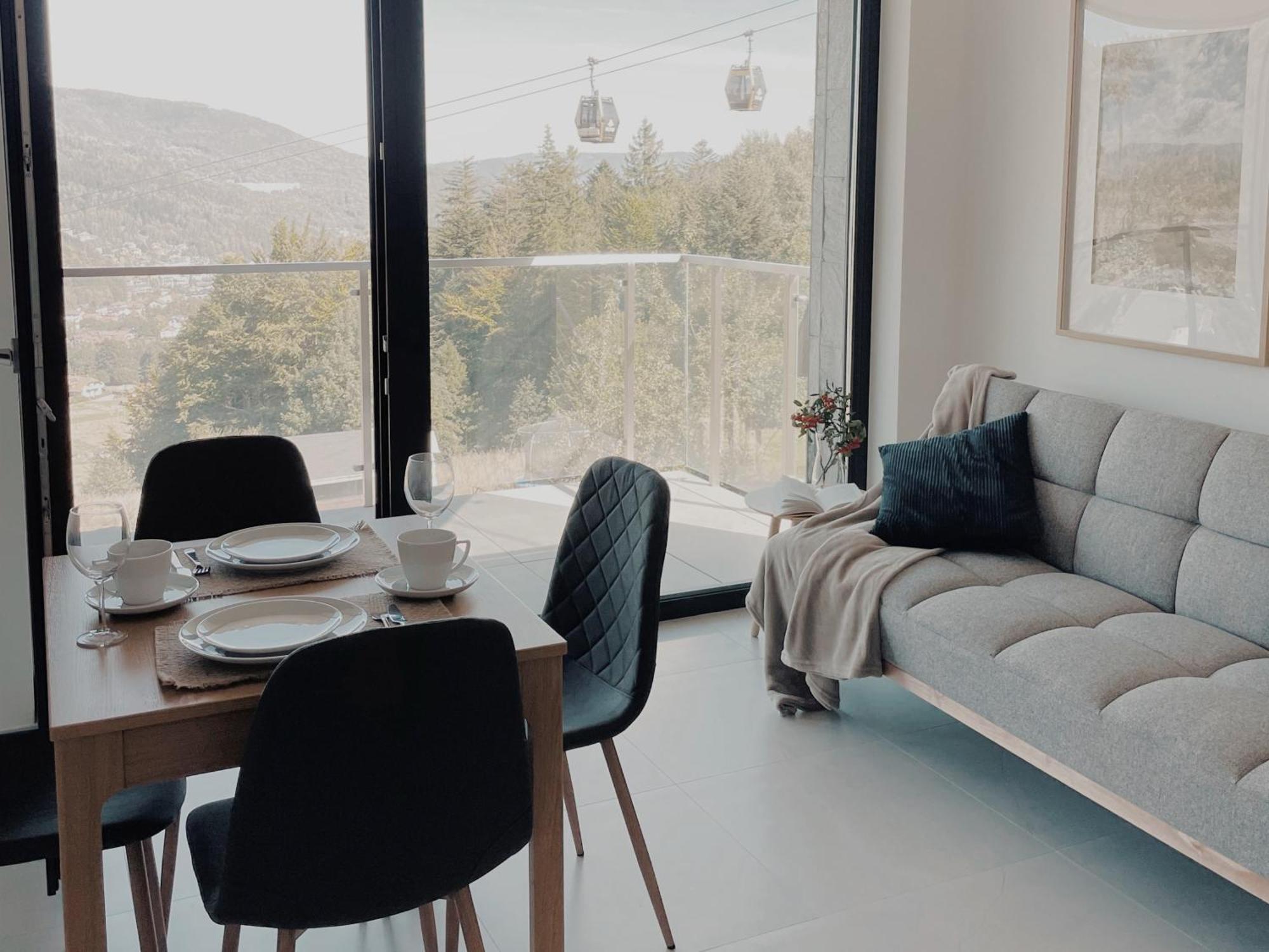 Owysoko - Apartamenty Z Widokiem 200 M Od Tras Szczyrk Mountain Resort ภายนอก รูปภาพ