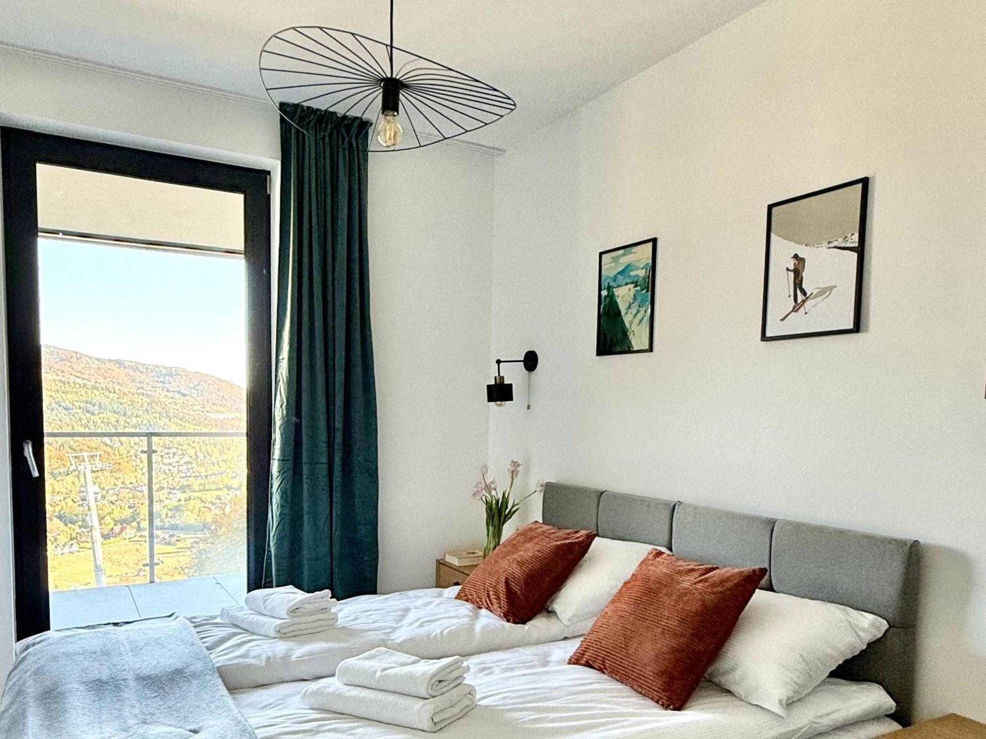 Owysoko - Apartamenty Z Widokiem 200 M Od Tras Szczyrk Mountain Resort ภายนอก รูปภาพ